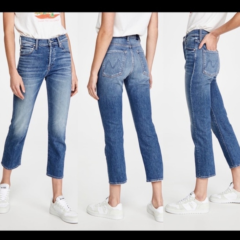 Mother Scrapper Ankle Jeans Cowboys Don’t Cry